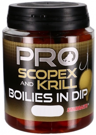 Boilies In Dip Pro Scopex Krill 150g 20mm